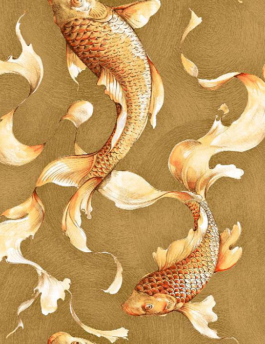 Обои Seabrook Koi AI40605