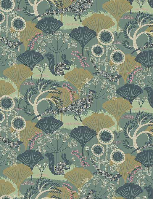 Обои Borastapeter Wonderland by Hanna Werning 1469