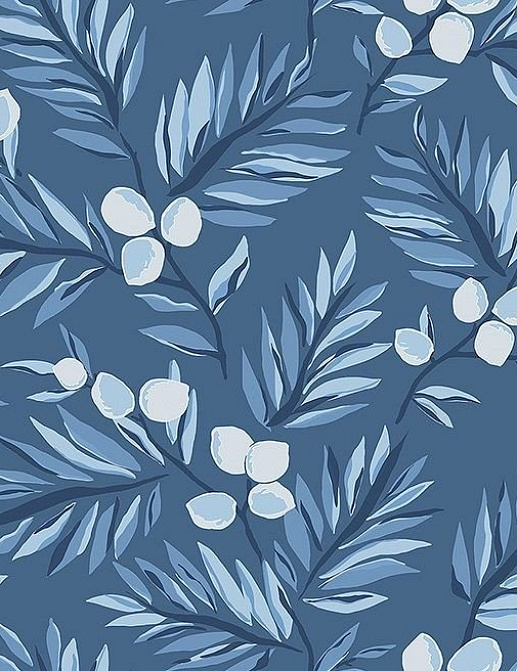 Обои Paper & Ink Navy, Grey & White BL70712