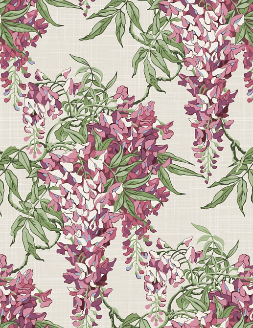 Ткань Серебрянная Студия (Silver Studio) Timeless Botanic D506/01/TW