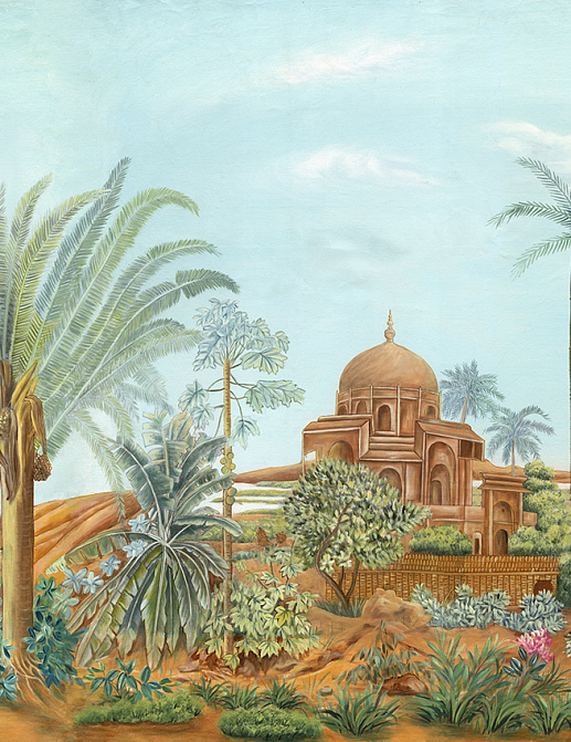 Панно и фотообои Faboie Silk Painting 4 F-SN4081