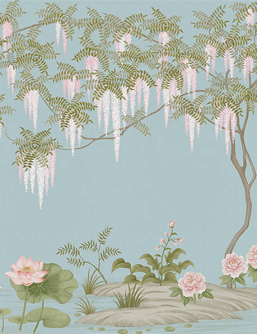 Панно и фотообои Faboie Silk Painting VI F-SN6074