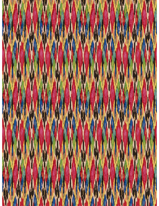 Ткань Fabricut Vignettes Vol.XIII Ruby Erwig ikat/Jewel