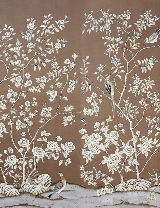 Обои Paul Montgomery Studio Fine Painted Wallpapers Longwood Garden