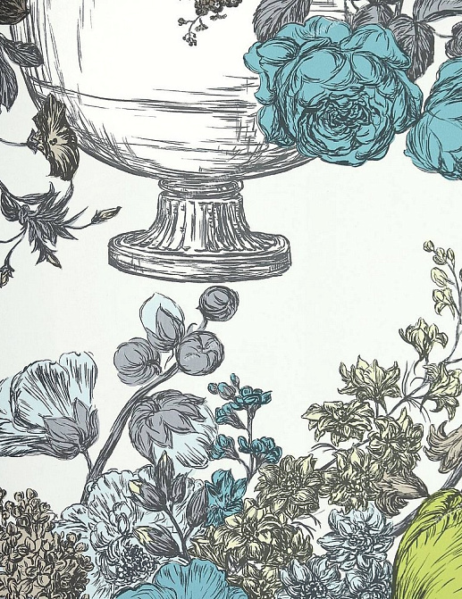 Обои Clarke & Clarke Floribunda W0041-01