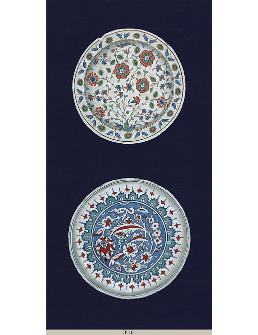 Панно и фотообои Iksel Scenic & Architectural Wallpapers Iznik Plates IP10