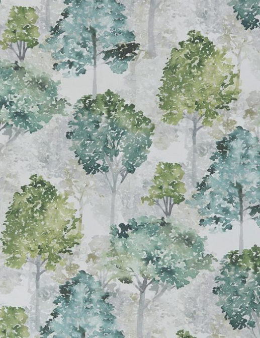 Ткань Ashley Wilde New Forest Rosewood/Lime