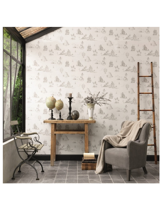 Обои Casadeco So White 2 SWI22959118