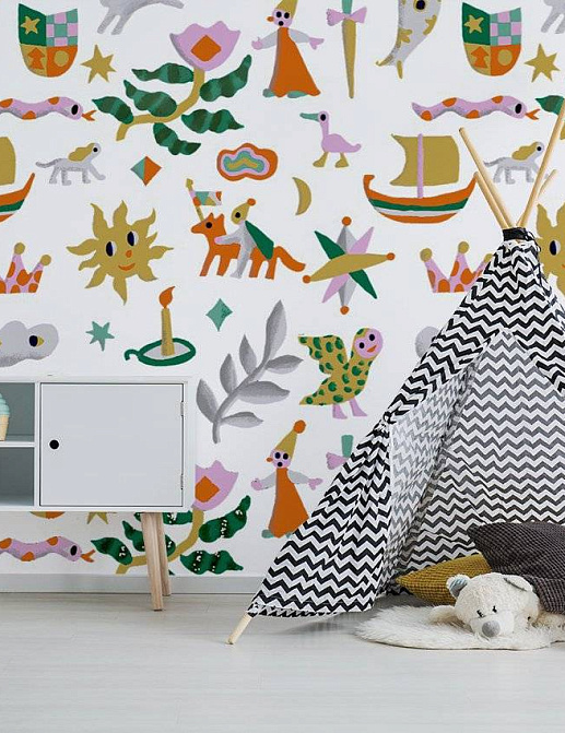 Панно и фотообои Fun House Store Авторские обои Fun House Store 2021–2023 A-00520
