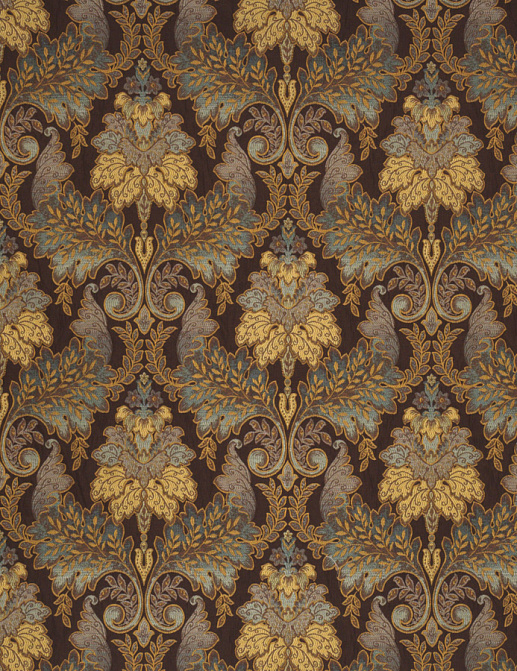 Ткань Trend Decorative jacquards 02007 Chocolate