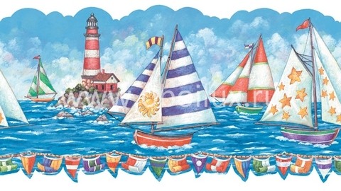 Бордюр Blue Mountain Boys BC1581364b