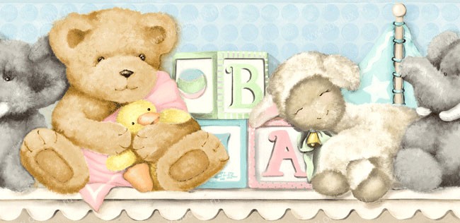 Бордюр Wallquest Playdate Again GS63251B