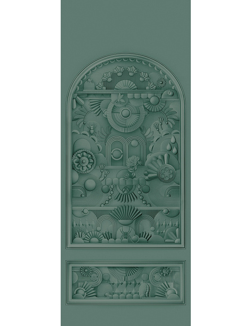 Обои Arte Moooi Wallcovering Green House MO5057