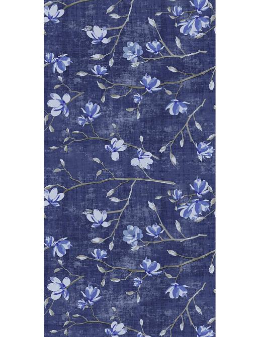 Обои Nicolette Mayer Blossom Chinoiserie Bloom/Delft Blue
