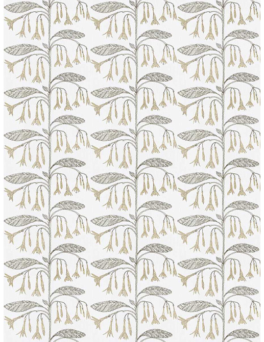 Ткань Fabricut Lemieux Material Archive Heirloom Neutrals Herblay/Graphite