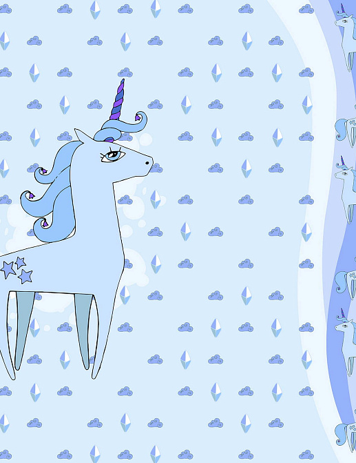 Обои Wall Street Unicorn Valley 20711