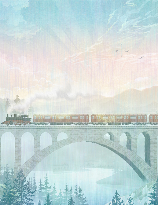 Панно и фотообои Affresco Сказки Affresco ZK646-COL3
