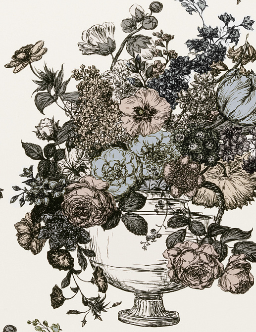 Ткань Clarke & Clarke Floribunda F0472/04