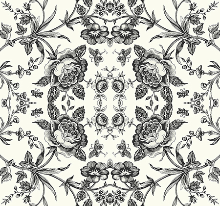 Обои Paper & Ink Black And White BW21610