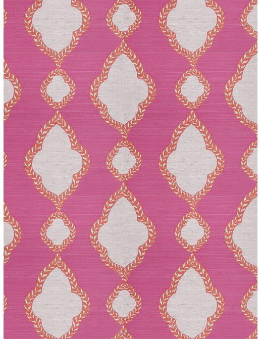 Ткань Stroheim Dana Gibson Coral Pink La Sprezzatura/Fuchsia