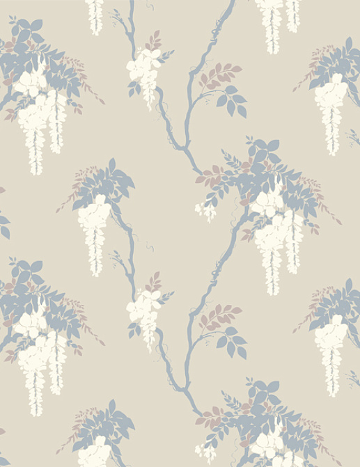 Обои 1838 Wallcoverings Camellia 1703-109-02
