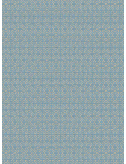 Ткань Fabricut Isabelle De Borchgrave-Color Ocean Sablon/Turquoise