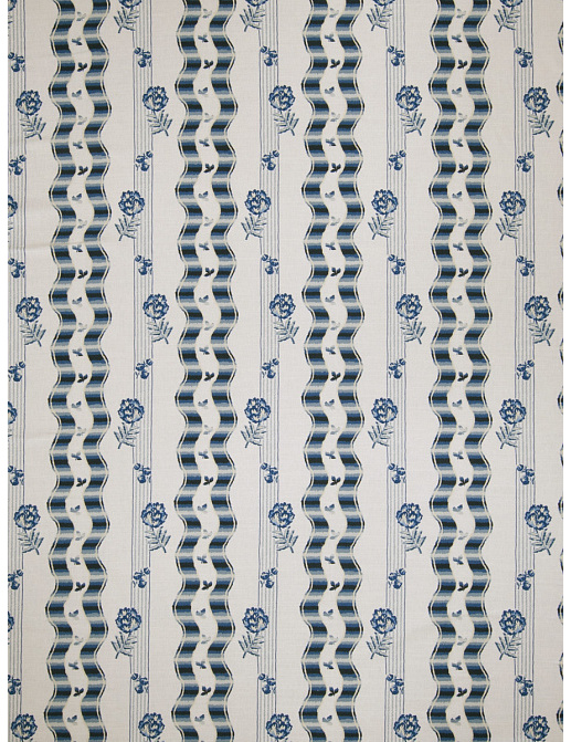 Ткань Stroheim Charles Faudree Prints Dauphine/China blue