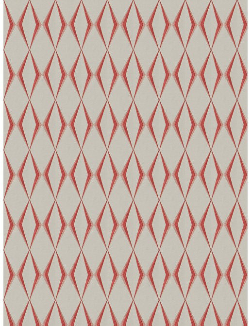 Ткань Fabricut Chromatics Vol.XXV Coral Dada Diamond/Coral