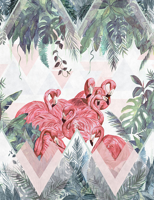Обои Factura Kids FLAMINGO/1