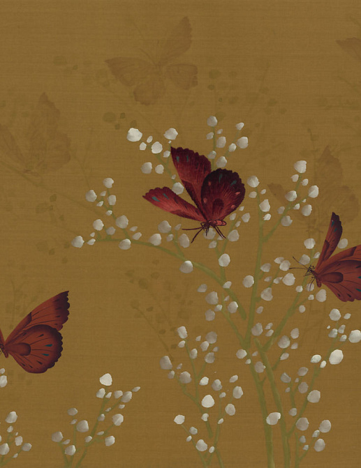 Обои Fromental Modern Chinois Fontaine/Nectar