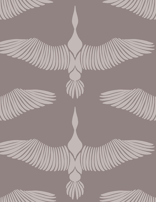 Ткань Marufabrics Collection 2 BirdsGrey