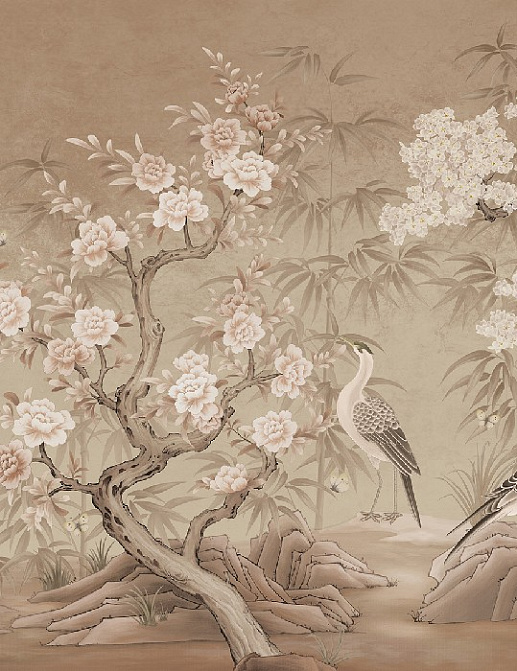Панно и фотообои Faboie Silk Painting 5 F-SN5037