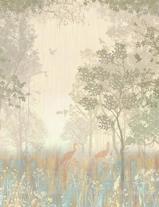 Панно и фотообои Affresco Botanica AFF 724 VEL 421