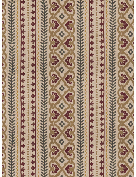 Ткань Stroheim Color Gallery Loganberry Wishing gate/Loganberry