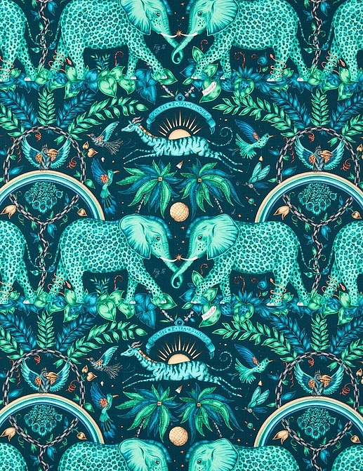 Ткань Clarke & Clarke Emma J Shipley Wild Escape Indoor Outdoor CCF0871-01
