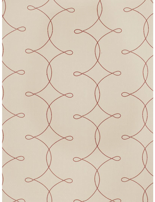 Ткань Fabricut Modern Nuances Lacquer Sheryl interlock/Cardinal