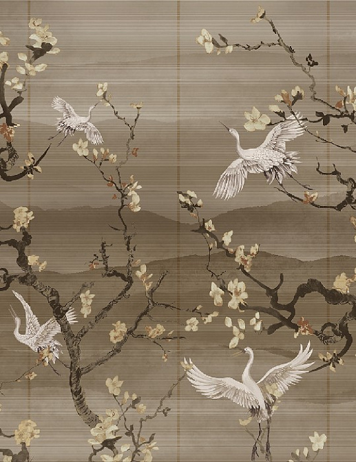 Панно и фотообои Faboie Silk Painting 5 F-SN5062
