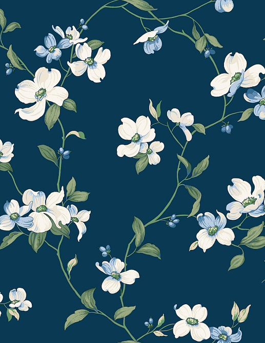 Обои York Blooms II Resource Library BL1761