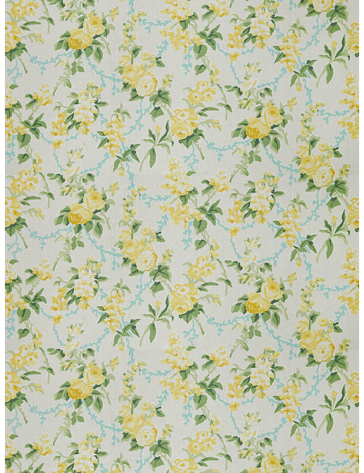 Ткань Stroheim Dana Gibson Prints II Chintz/Lemon