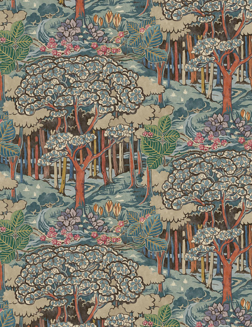 Обои GP & J Baker Original Brantwood Wallpaper BW45106/4