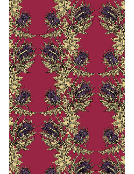 Обои Timorous Beasties Studio EX/GRN/4005/07