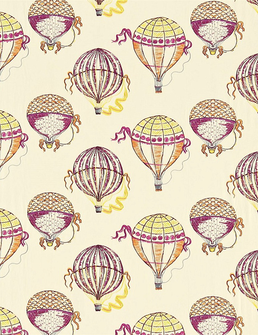 Ткань Sanderson Beautiful Balloons Embroideries 232300