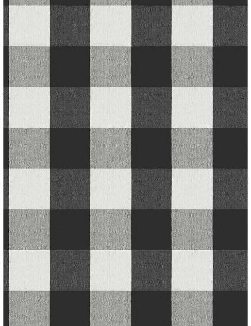 Ткань Fabricut Checks&Stripes Avalon Lane Milia/Charcoal