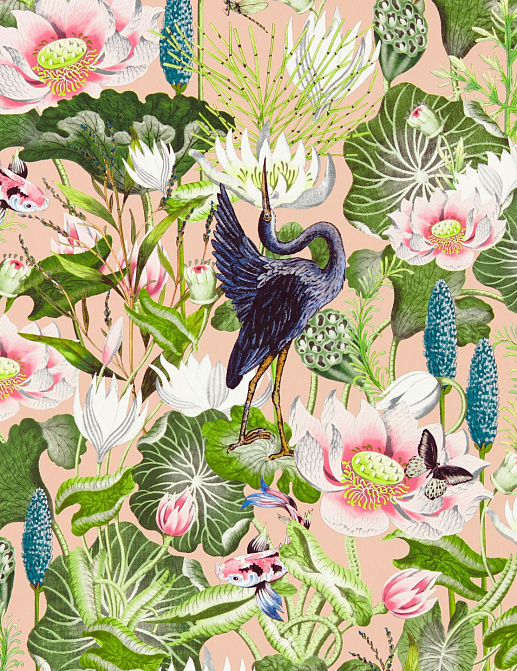 Обои Clarke & Clarke Botanical Wonders W0137/01
