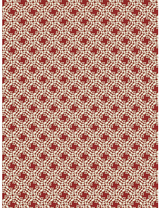 Ткань Fabricut Modern Nuances Lacquer No doubt/Red
