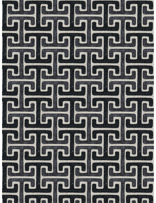 Ткань Fabricut Chromatics Vol.XXIII Charcoal Montina/Onyx