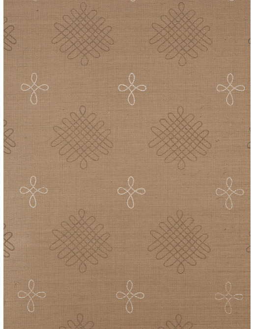 Обои Holland & Sherry Five Nations Printed Grasscloth Collection DEWP7229/Huron Courier