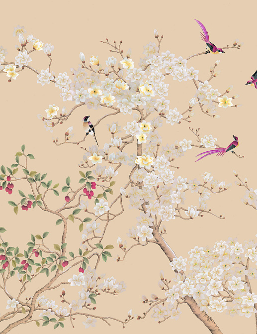 Обои Yana Svetlova Wallcoverings Art Prints B50/ORANGE