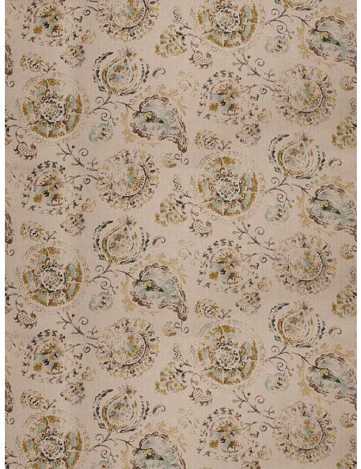 Ткань Fabricut Vignettes Vol.XIII Turquoise Menkare/Turquoise