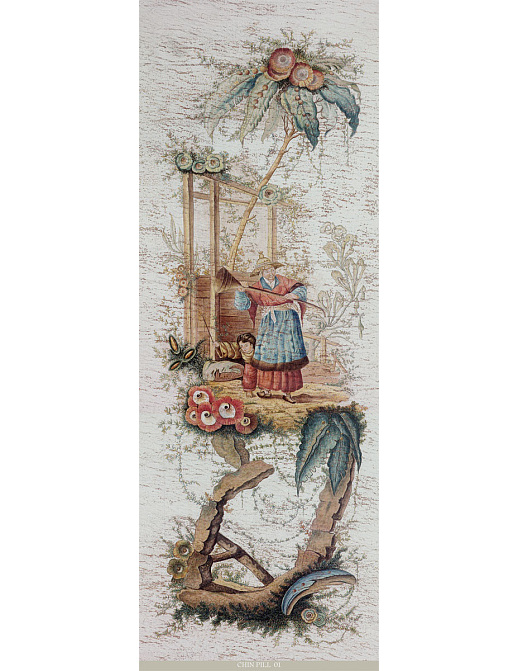 Панно и фотообои Iksel Scenic & Architectural Wallpapers Pillement Chinoiserie CHIN PILL01